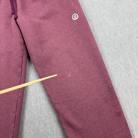 Patagonia Pants Womens Medium Red Fitz Roy Icon Uprisal Sweatpants Fleece 26067 - Picture 2 of 16